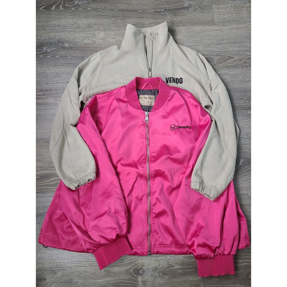 Lululemon We The Free Jacket Bundle Satin Bomber Softstreme Half Zip Monogrammed